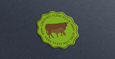 Limousin Vlees Puur logo ontwerp - Portfolio