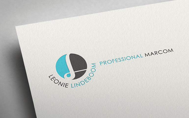 Leonie Lindeboom logo ontwerp