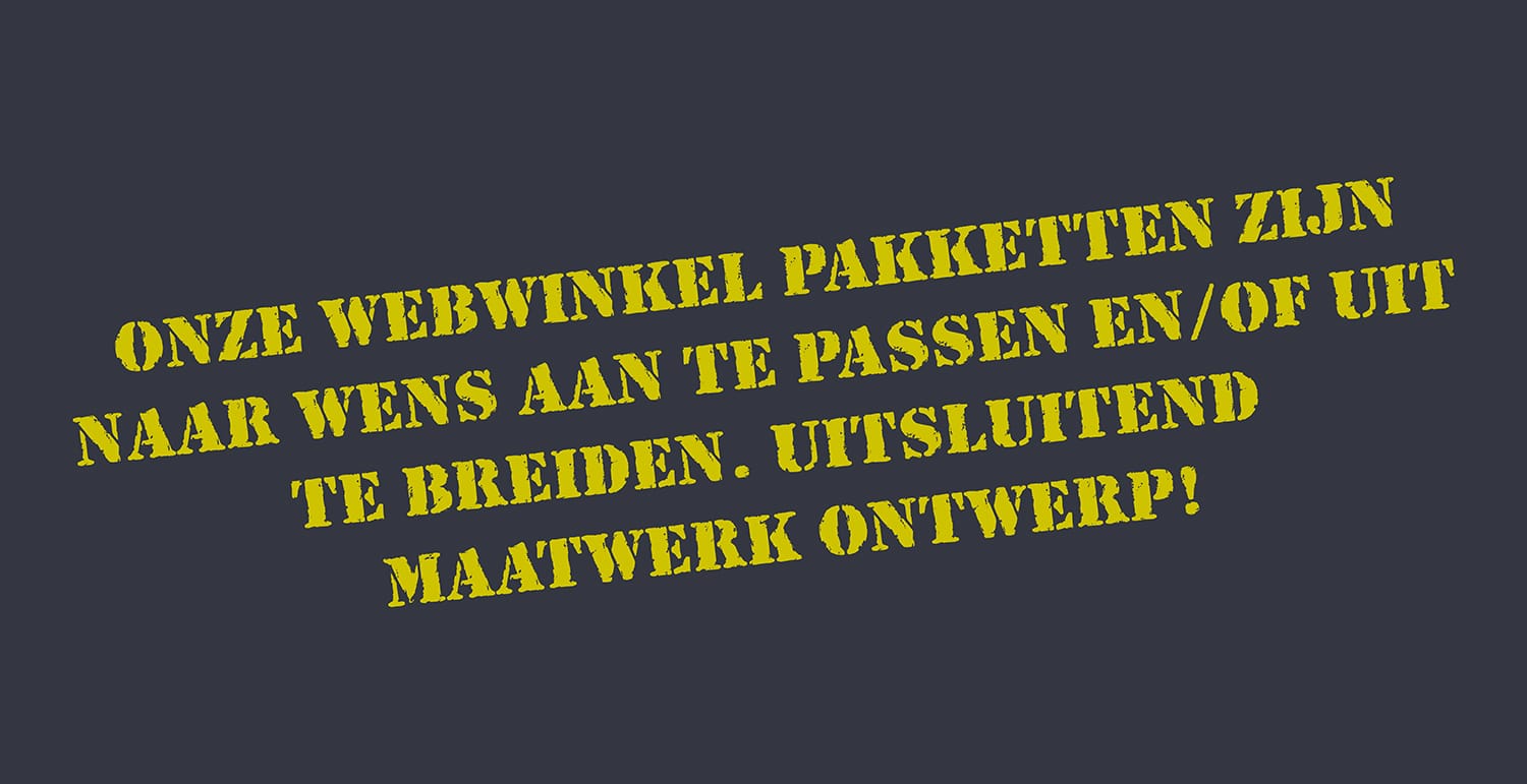 Starterspakket webwinkel