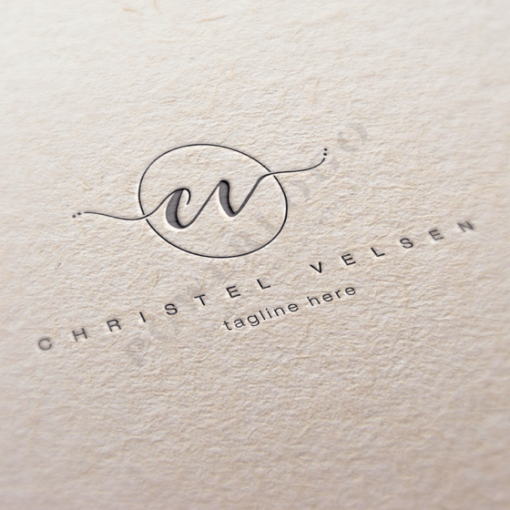 CV letter Logo