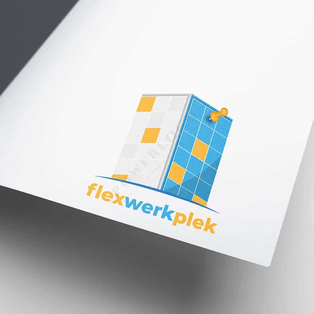 Flexwerkplek logo design