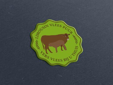 Limousin Vlees Puur logo ontwerp - Portfolio