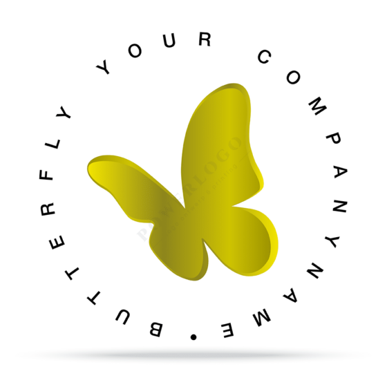 Butterfly logo sample