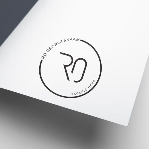 RO letter logo