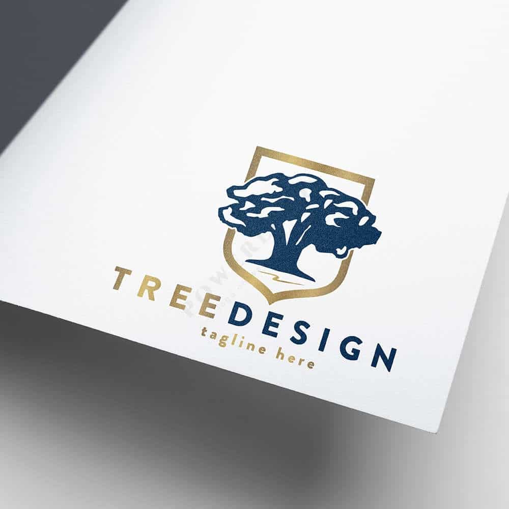 Tree Design logo ontwerp